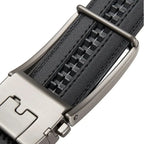 Cinto Masculino de Couro Legítimo Allegante New com detalhe interno em couro