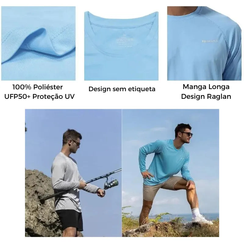 Camiseta com Proteção Solar Casualle Sport - Alleganza