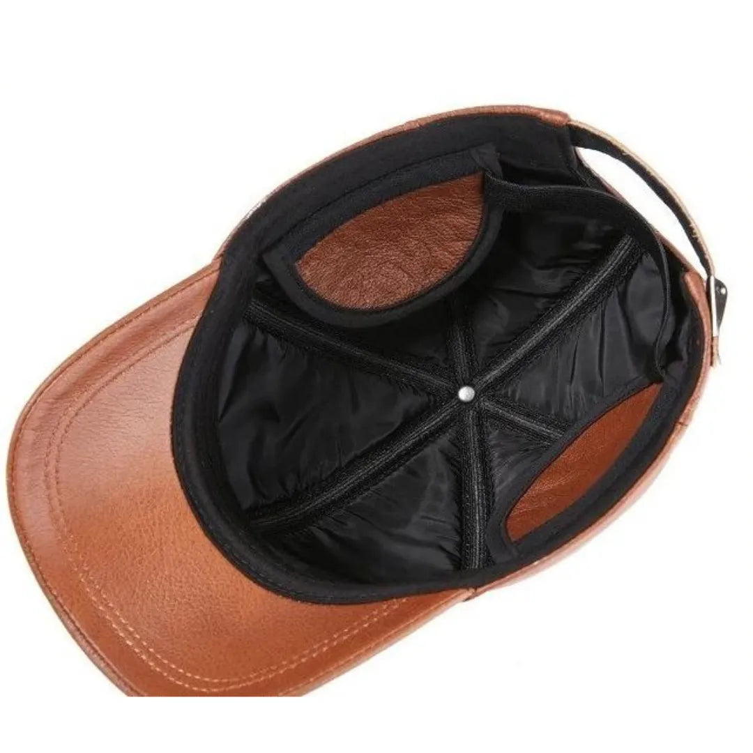 Boné Regulável de Couro Allegante - Alleganza