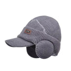 Gorro Térmico com Protetor de Orelha | Allegante Winter na cor cinza