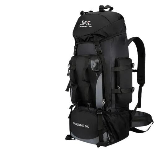 Mochila de Trilhas e Acampamentos 90 litros | Impermeável – Alleganza