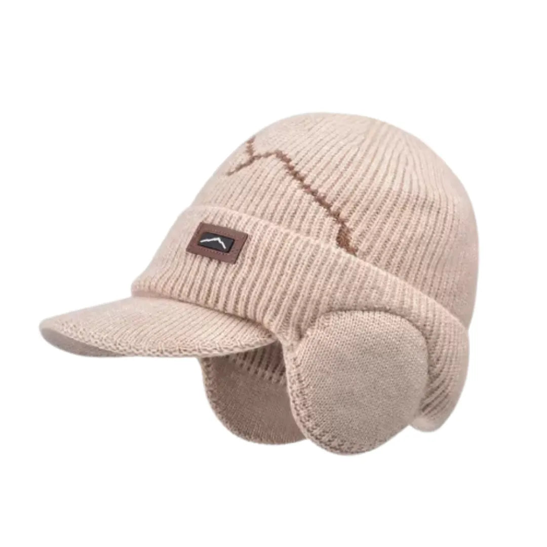 Gorro Térmico com Protetor de Orelha | Allegante Winter na cor caqui