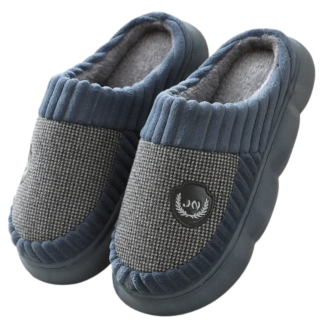 Pantufas de Inverno em Algodão | Casualle Home | AZUL - Alleganza