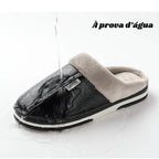 Pantufa de Couro Basicalle Relax - Alleganza