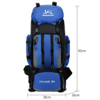 Mochila de Acampamento 90 litros | Casualle Outdoor - Alleganza