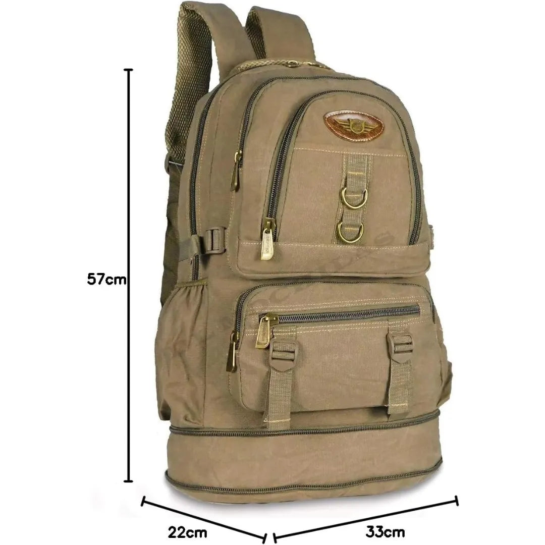 Mochila de Lona Reforçada 50 litros | Casualle Cargo II - Alleganza