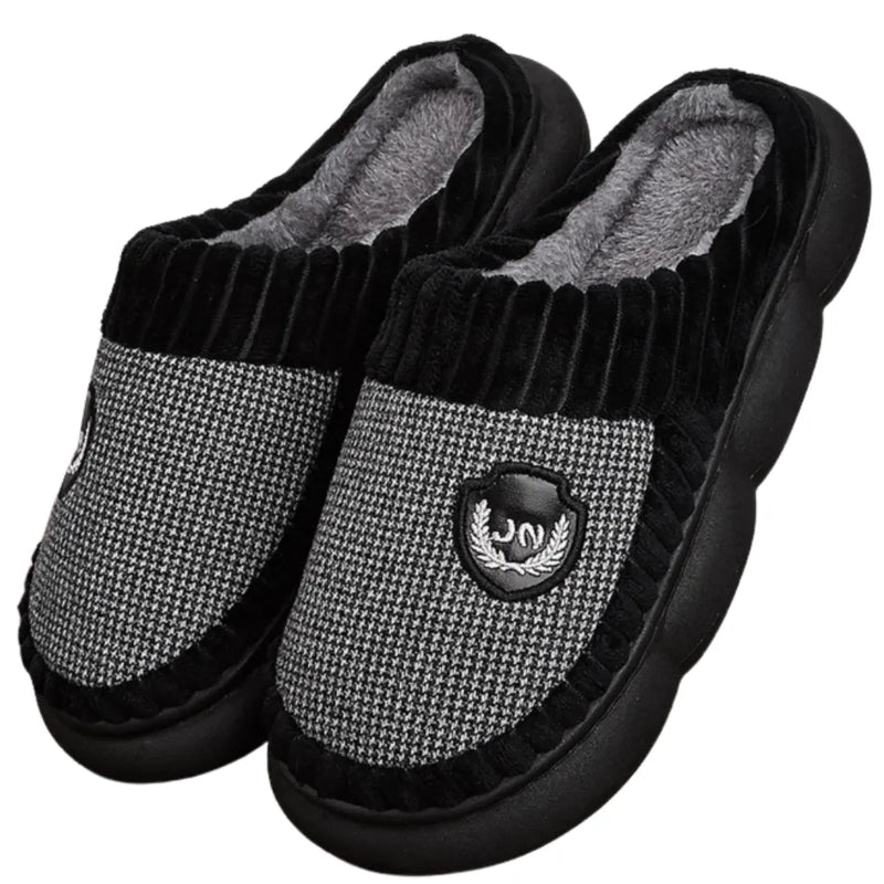 Pantufas de Inverno em Algodão | Casualle Home | PRETO - Alleganza