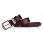 Cinto Casual Masculino de Couro | Allegante Men com fivela em metal