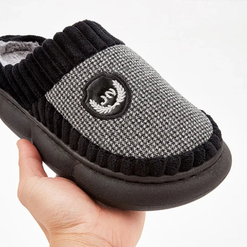 Pantufas de Inverno em Algodão | Casualle Home | PRETO - Alleganza