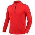 Camiseta Vermelha Masculina de treino corrida caminhada