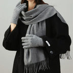 Cachecol Longo 100% Lã Pura | Allegante Scarf - Alleganza