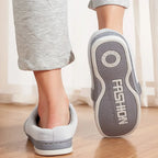 Pantufa de Inverno Basicalle Comfort - CINZA - Alleganza