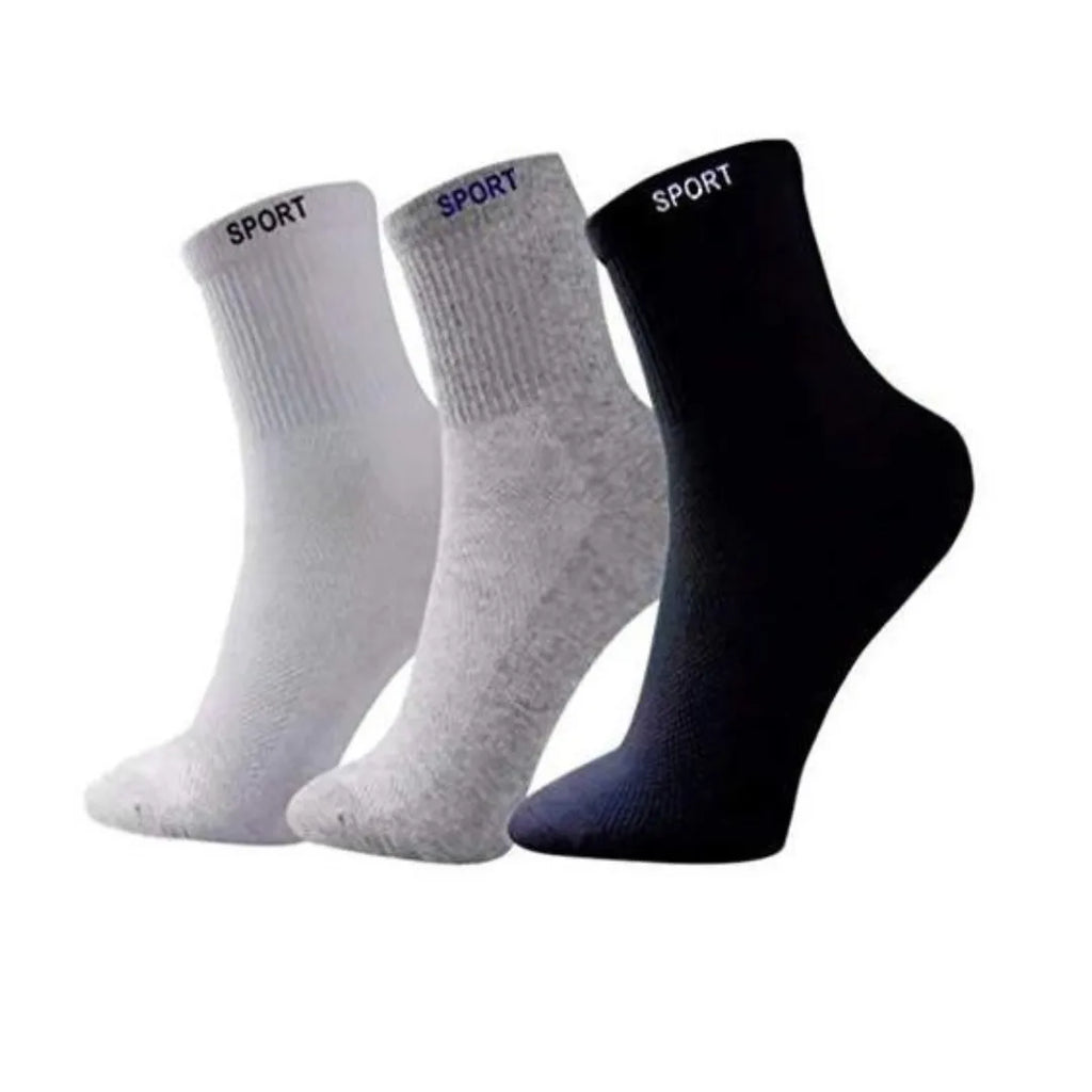 Kit 9 Pares de Meias Cano Alto Basicalle - Alleganza