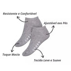Kit 6 Pares Meias Soquete Adulto Basicalle - Alleganza