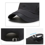 Boné Esportivo com Proteção Solar | Casualle Sport II, em diferentes ângulos, detalhando os materiais de qualidade