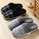 Kit 2 Pantufas de Algodão Peluciado Comfortalle Relax II Cinza + Preto