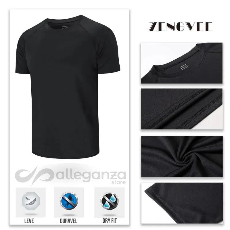 Kit 3 Camisetas Dry (Academia/Casual) - Alleganza Store