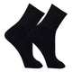 Kit 9 Pares de Meias Cano Alto Basicalle Preto