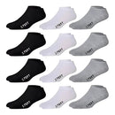 Kit 6 Pares Meias Soquete Adulto Basicalle - Alleganza