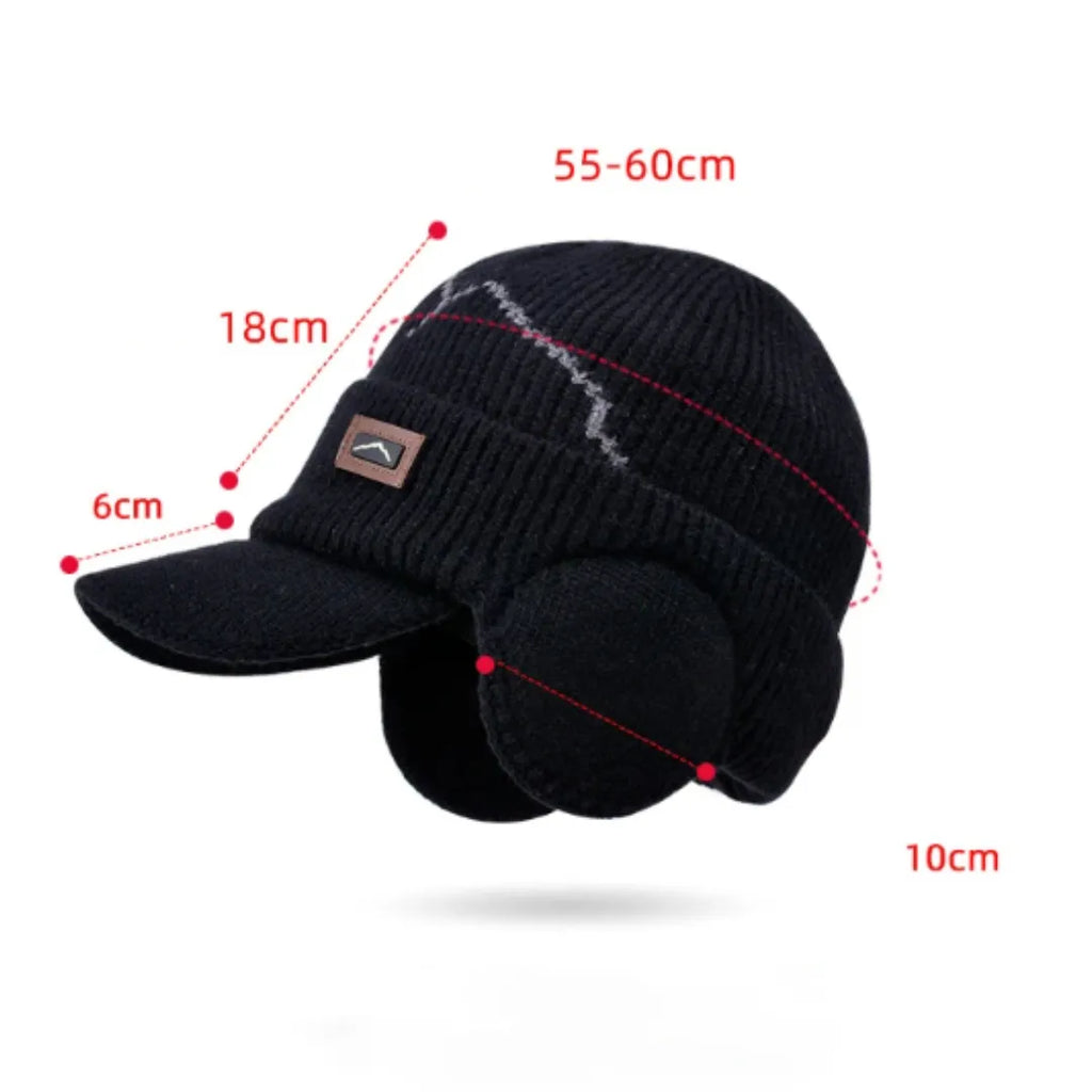 medidas do Gorro Térmico com Protetor de Orelha