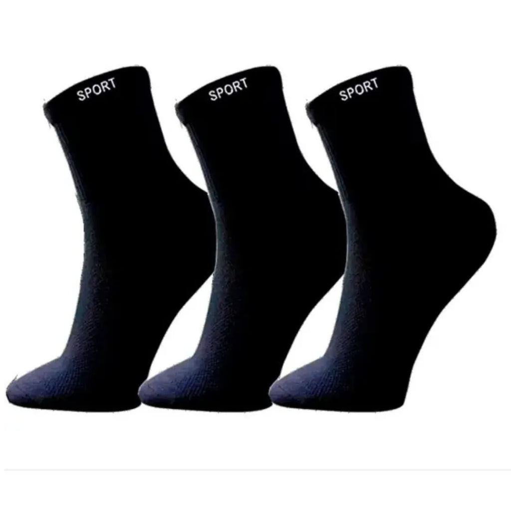 Kit 9 Pares de Meias Cano Alto Basicalle - Alleganza