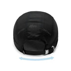 Boné Esportivo com Proteção Solar | Casualle Sport II em vista traseira, detalhe para a fivela de regulagem de tamanho