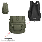 Mochila de Lona Reforçada 50 litros | Casualle Cargo II - Alleganza