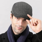 Boina Masculina Italiana de Algodão com Fivela Ajustável | Allegante