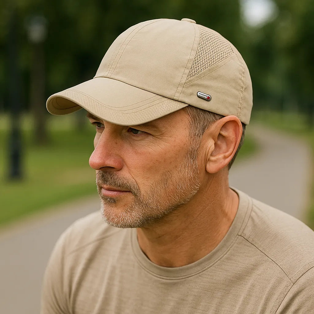 Boné Aba Curva com Proteção Solar Quick Dry | Casualle Sport