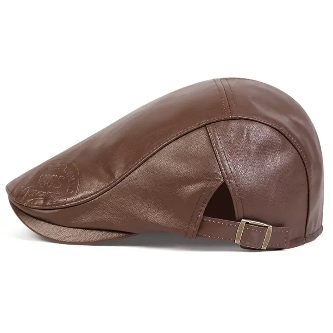 Boina Masculina de Couro Shelby 1985 - Alleganza