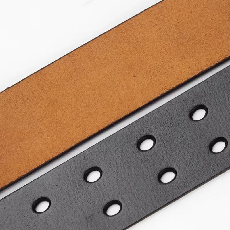 Cinto Masculino de Couro Legítimo Fivela Simples ou Dupla | Bison Denim