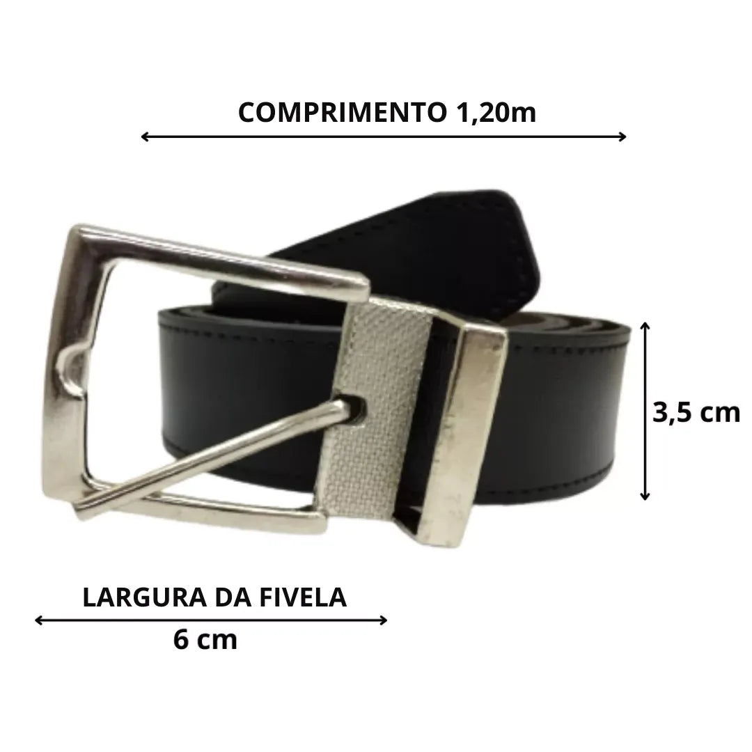 Cinto Masculino Dupla Face Allegante II - Alleganza