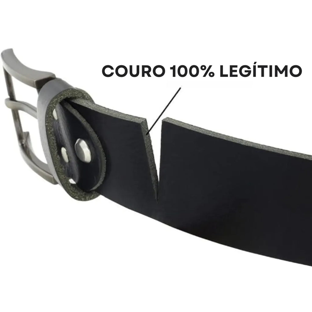 Cinto Masculino de Couro Legítimo | Allegante Business - Alleganza