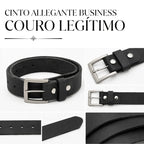 Cinto Masculino de Couro Legítimo | Allegante Business