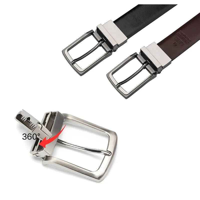 Cinto Masculino de Couro Dupla Face | Allegante - Alleganza