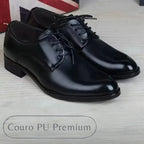 Sapato Social Masculino em Couro PU | Allegante Men