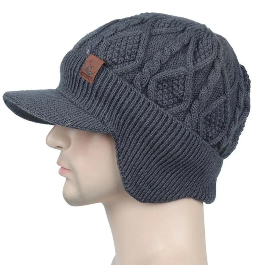 Gorro Tricotado com Protetor de Orelhas | Casualle Winter - Alleganza