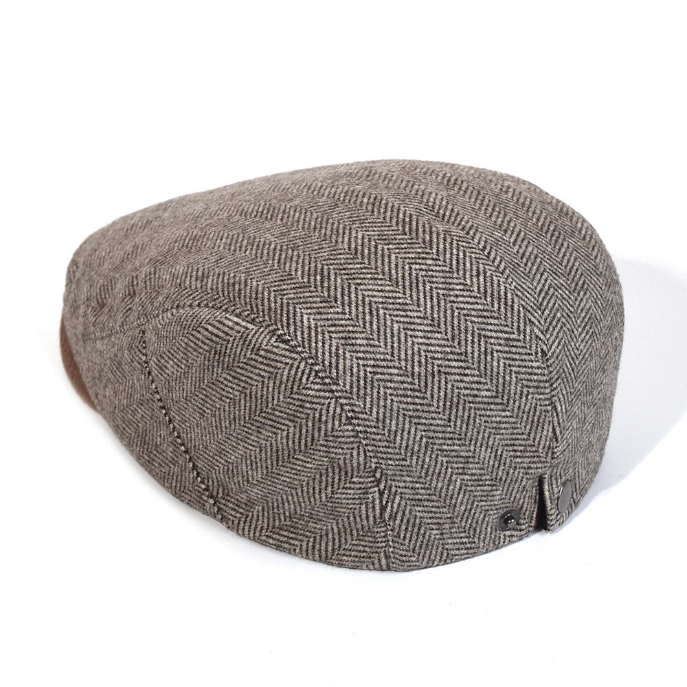 Boina Masculina Jornaleiro Espinha de Peixe | Casualle Gatsby