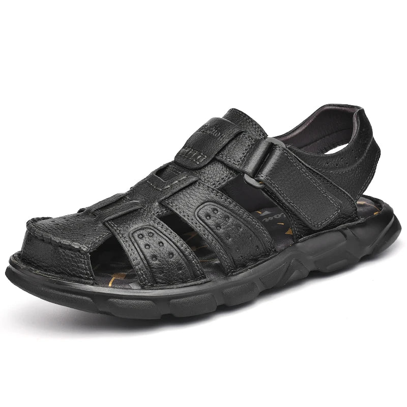 Sandália Masculina de Couro Legítimo | Allegante Comfort III - Alleganza