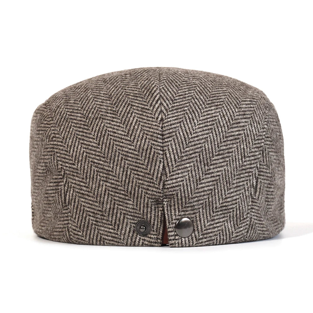 Boina Masculina Jornaleiro Espinha de Peixe | Casualle Gatsby