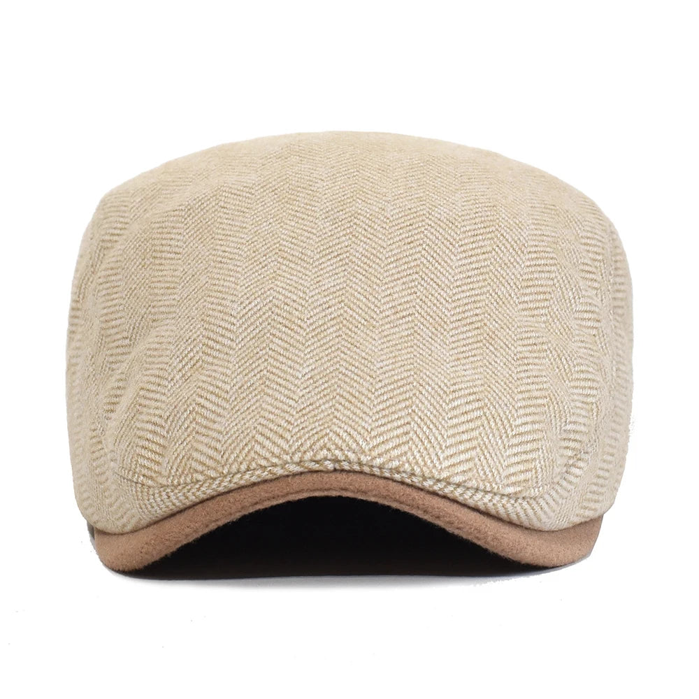 Boina Masculina Jornaleiro Espinha de Peixe | Casualle Gatsby