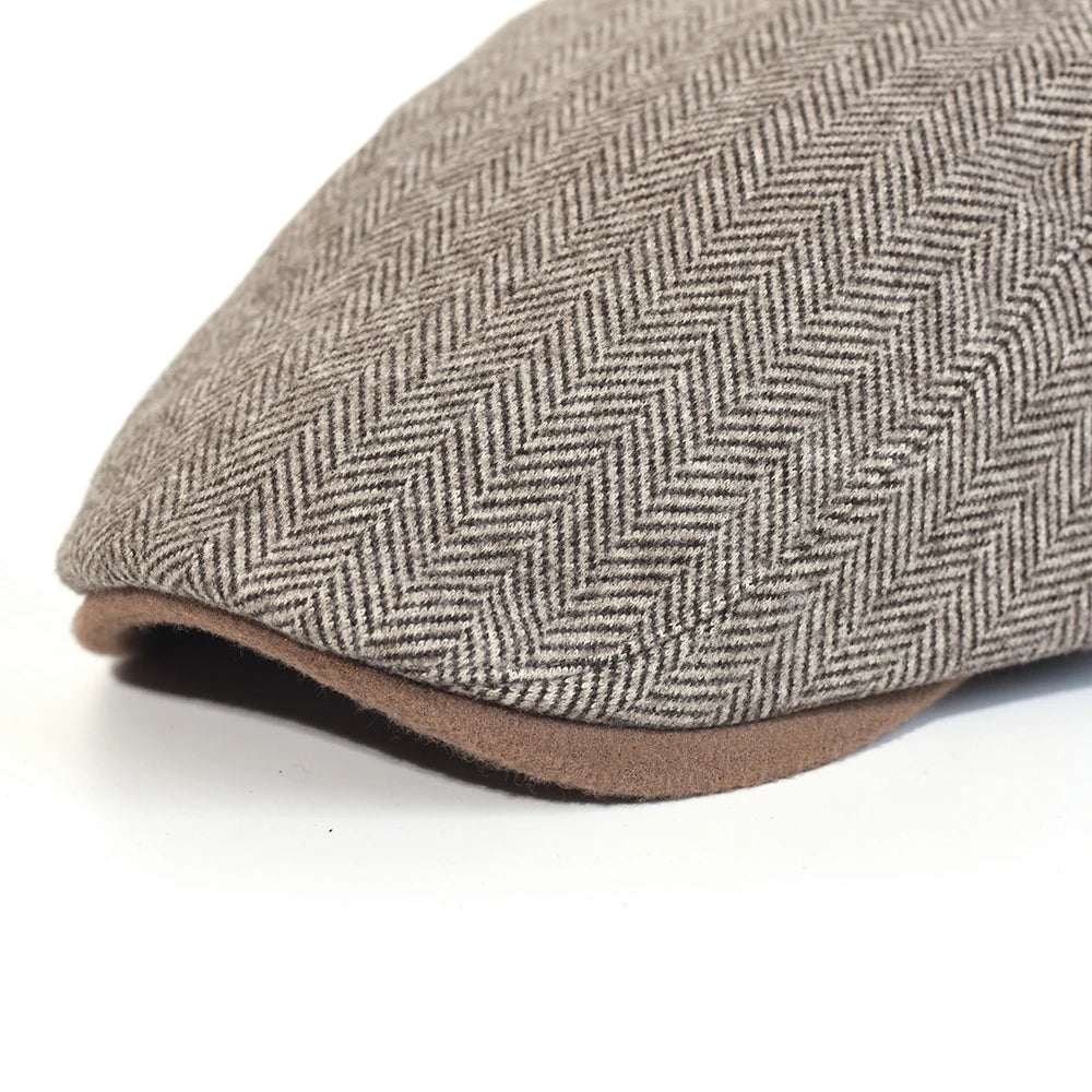 Boina Masculina Jornaleiro Espinha de Peixe | Casualle Gatsby