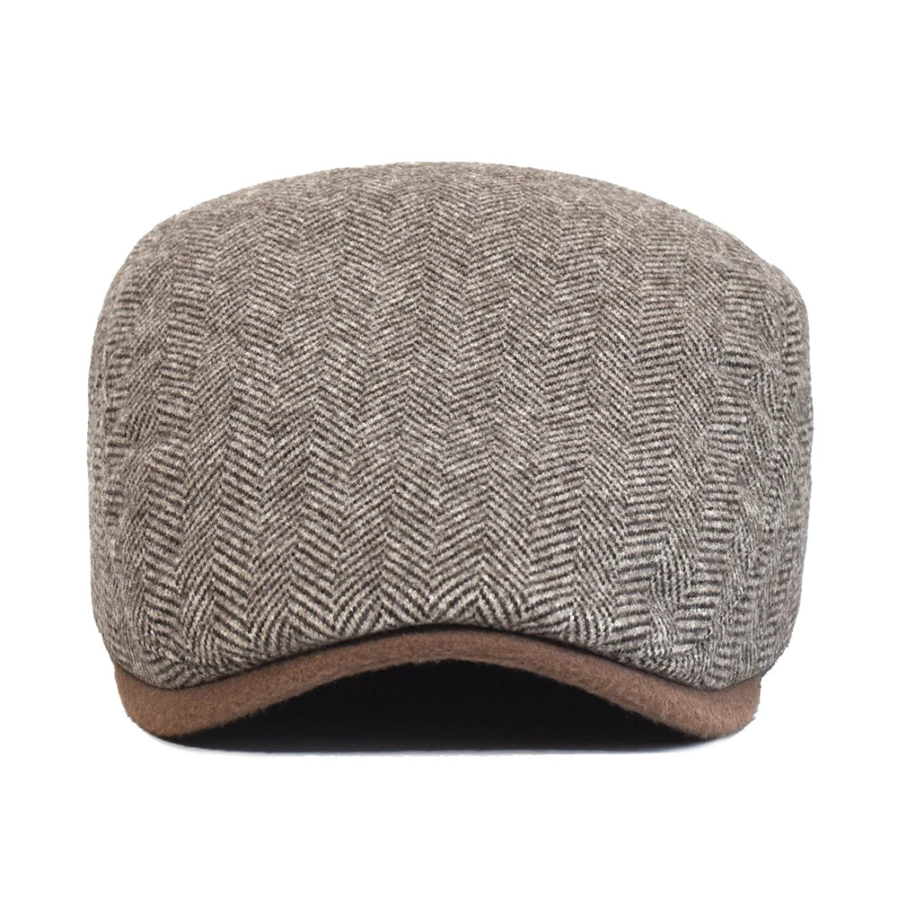Boina Masculina Jornaleiro Espinha de Peixe | Casualle Gatsby