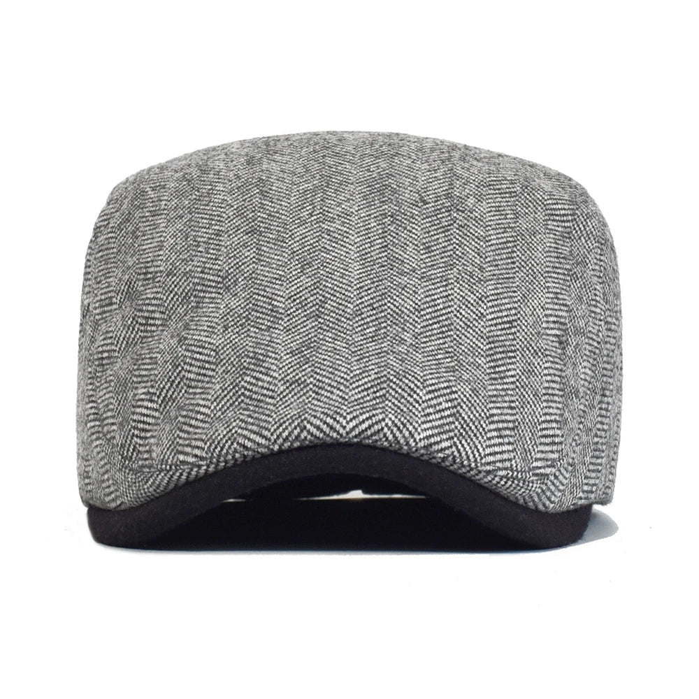 Boina Masculina Jornaleiro Espinha de Peixe | Casualle Gatsby
