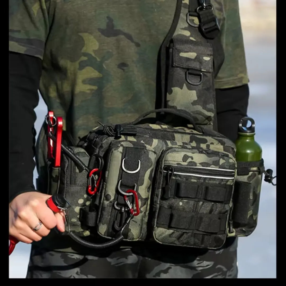 Mochila de Pesca Impermeável Basicalle Fishing - Alleganza