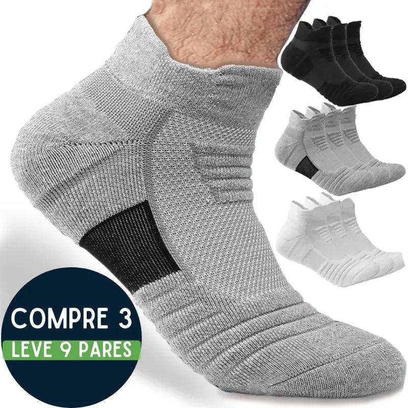 Meias de Algodão CottonPlus (Ganhe 2 ou 6 pares de Brinde) - Alleganza