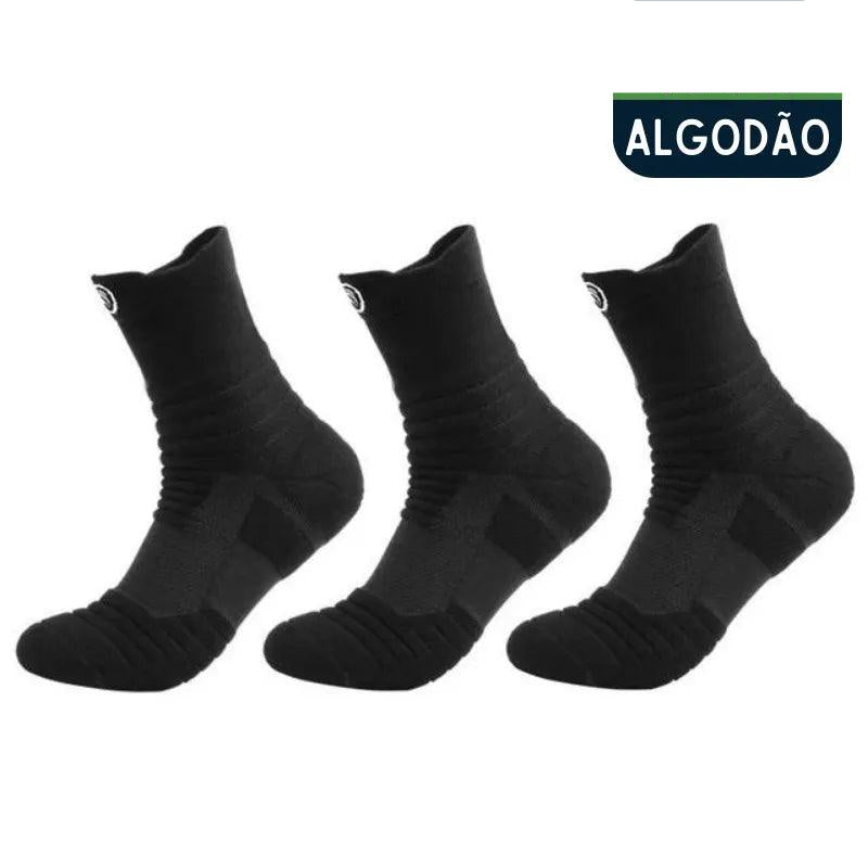 Meias de Algodão CottonPlus (Ganhe 2 ou 6 pares de Brinde) - Alleganza