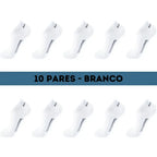 Kit Meias Soquete de Algodão - 10 pares - Alleganza