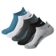 Meias Soquete de Algodão Basicalle - Kit 5 pares Preto