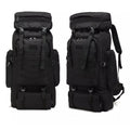 Mochila Casualle Outdoor III cor preta com alças ajustáveis
